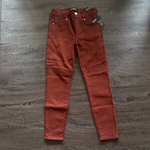 Rust Red Skinny Jeans